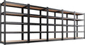 AOAORRG Set of 5 Garage Shelving Heavy Duty Storage Shelves, Metal Adjustable by Unknown