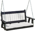 Poly Lumber Wood 4FT Mission Porch Swing Amish Craftsmandship Made in USA HDPE by Unknown