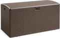 Amazon Basics Outdoor Storage Deck Box, Weather-Resistant, 99 Gallon, by AmazonBasics