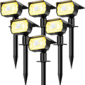 nipify 6 Pack Solar Lights Outdoor Waterproof, Motion Sensor Spot Lights 3 by Nipify