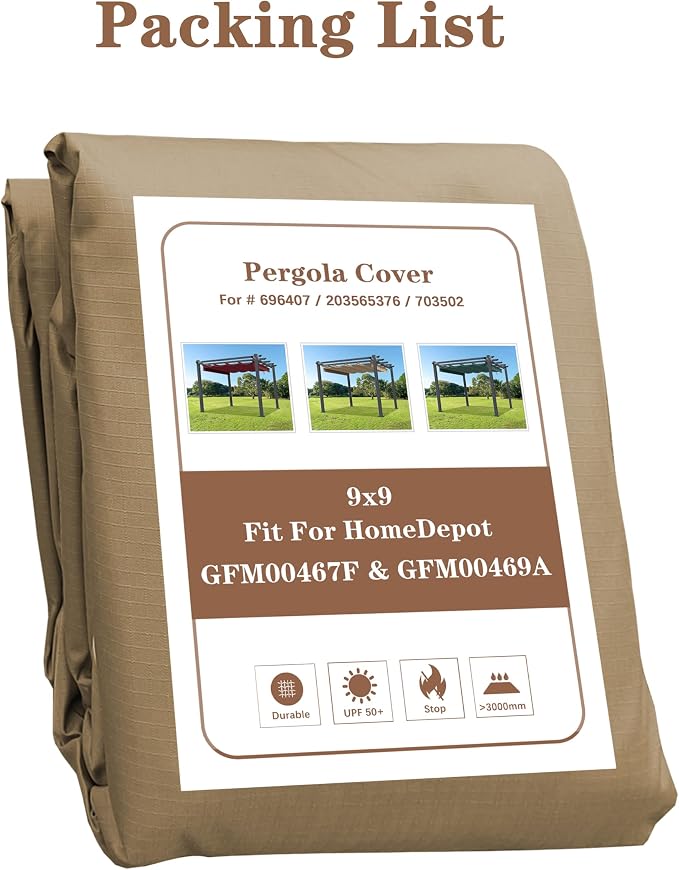 SCOCANOPY Beige Ripstop Replacement Cover Fit - Image 4