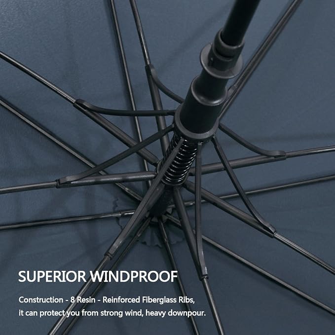 G4Free 47/54/62/68/72 Inch Automatic Open Golf Umbrella Oversize Extra Large - Image 4