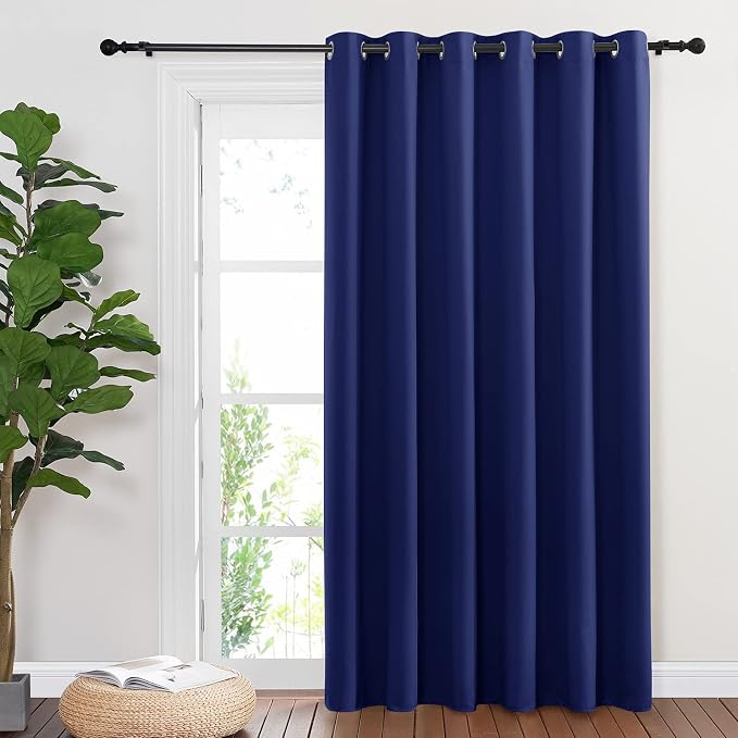 NICETOWN Sliding Glass Door Curtain Panel, Home Decoration Privacy & Noise - Image 8