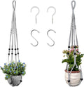 Macrame Plant Hanger for 5 to 10 Inch Plant Pots, Hanging Planter Basket Holder by RIFNY