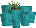 4/4.5/5/5.5/6/6.5/7 Inch Plant Pots, 7 Pack Flower Pots by SQKH