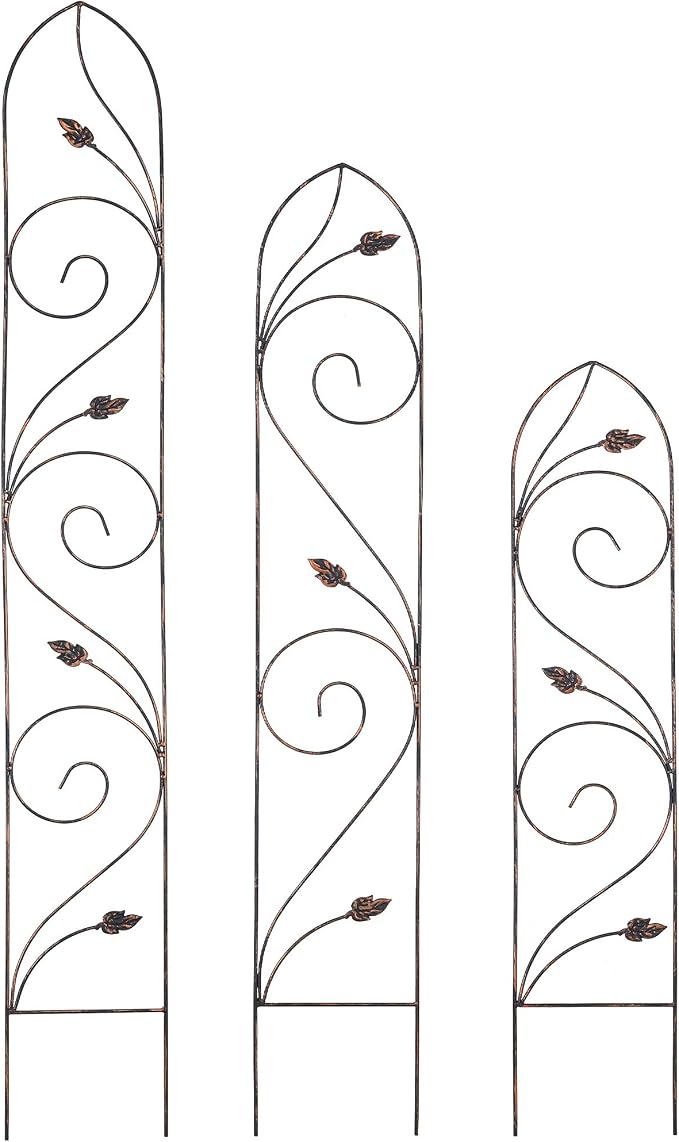 Arcadia Garden Products TR04 Autumn Leaf Trellis - Image 3
