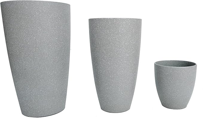 24, 11 Inch Large Plastic Planters - Image 2