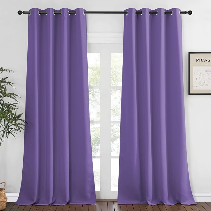 NICETOWN Blackout 108 inch Curtains by NICETOWN