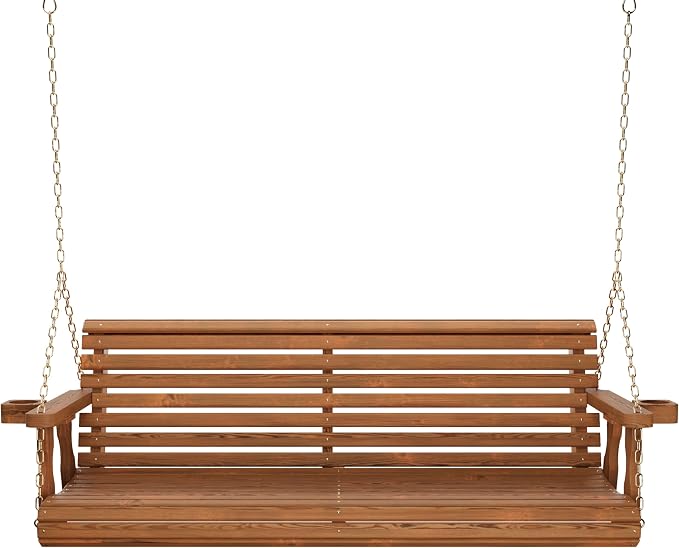 Amish Casual 4 Foot Roll Back Porch Swing - Image 2