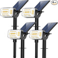 Solar Spot Lights Outdoor, 102 LED Solar Garden Yard Spotlight Waterproof by WENATY