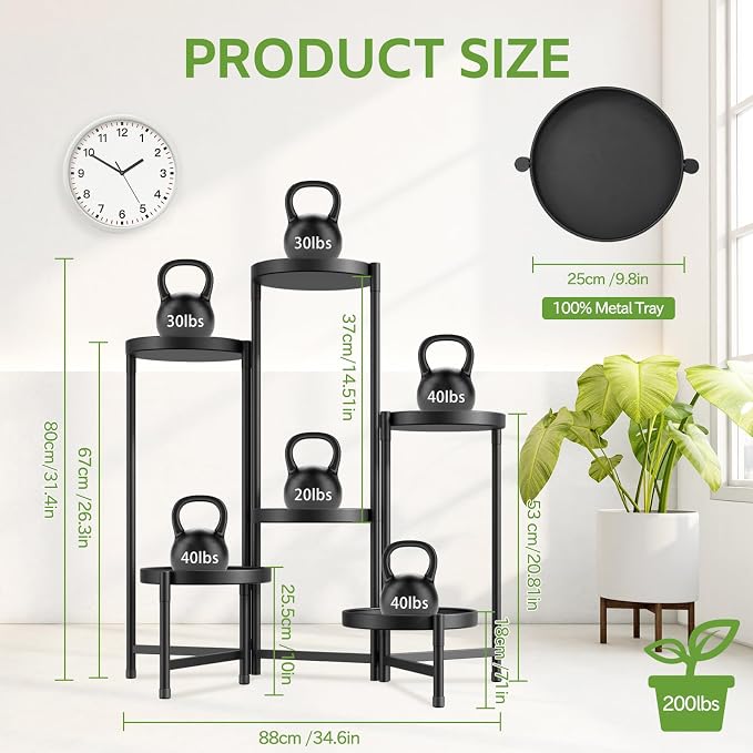 iDavosic.ly 6 Tier Large Plant Stand Indoor - Image 6