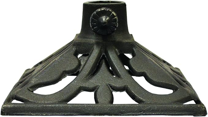 TIKI Cast Iron Torch Stand/Heavy-Duty Freestanding & Weather-Resistant_Torch - Image 2