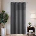Joydeco Blackout Patio Sliding Door Curtains 90 Inches Long, Grommet Privacy by JOYDECO