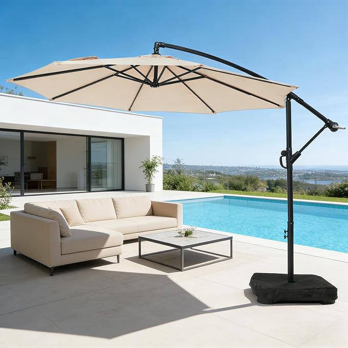 wikiwiki 10ft Patio Umbrella - Image 9