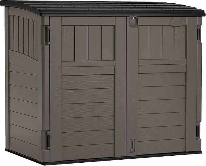 Suncast 34 Cu Ft Horizontal Resin Storage Shed by Suncast