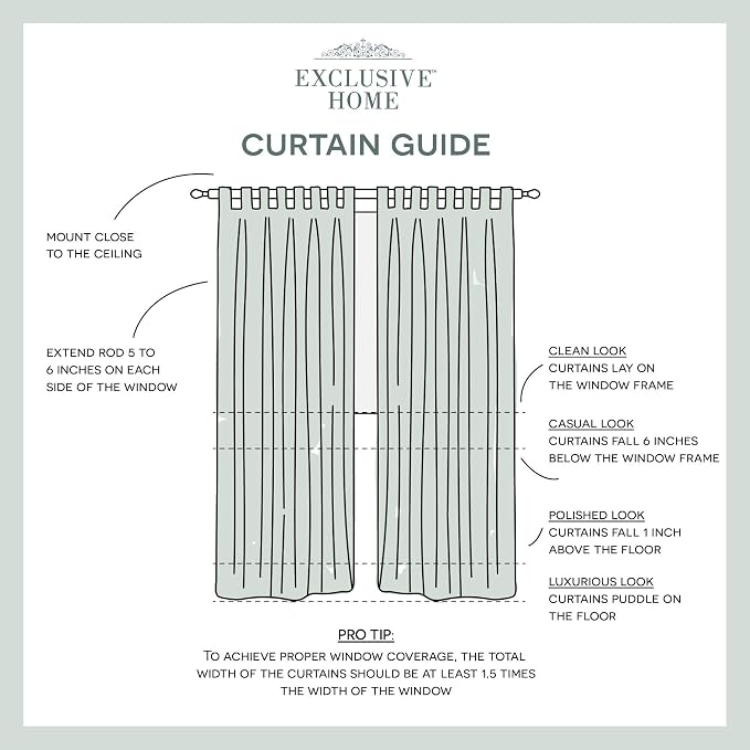 Exclusive Home Cabana Solid Indoor/Outdoor Light Filtering Hook-and-Loop Tab - Image 9