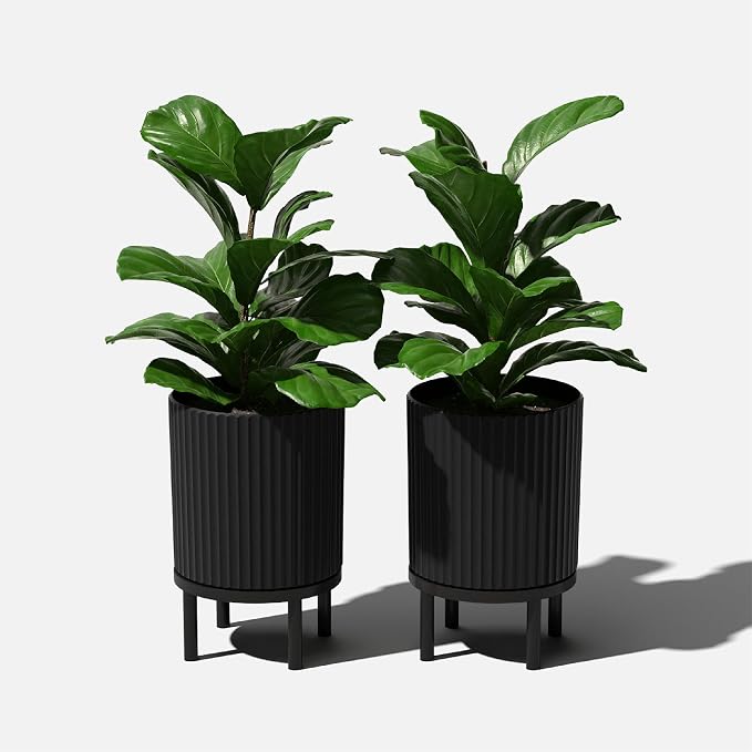Veradek Demi Series Round Planter w/Stand - Image 9