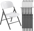 Nazhura 350 Weight Limit Heavy Duty Plastic Folding Chair by NazhuraGoodCompanionAtHome