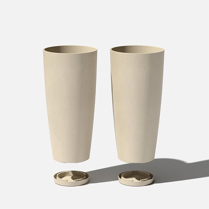 Veradek Vega Round Tall Planter Pots - Image 3
