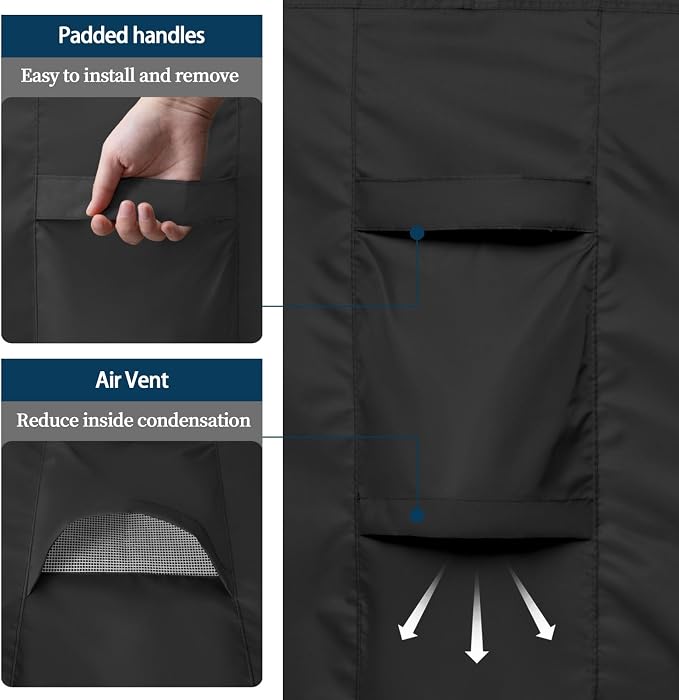Easy-Going Patio Furniture Cover Waterproof Outdoor Rectangular Coffee Table - Image 6