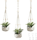CADNLY Macrame Plant Hangers Indoor – Rope Hanging Plant Holder by CADNLY