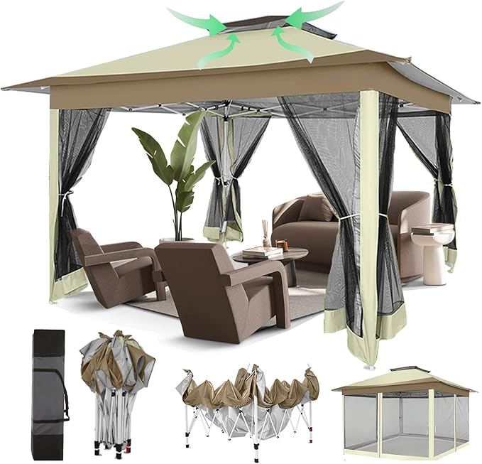 COBIZI 12x12 Pop Up Gazebo On Clearance by COBIZI