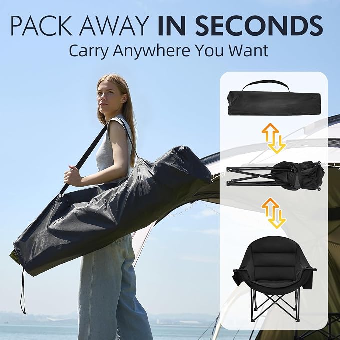 Oversized Camping Chairs for Adults - Image 6