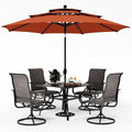 PHI VILLA Patio Dining Set by PHIVILLAThepioneerofcomfortablehouseholdsupplies