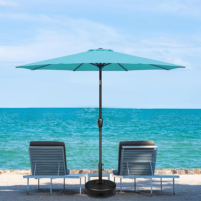 Simple Deluxe 9' Patio Umbrella Outdoor Table Market Yard Umbrella - Image 7