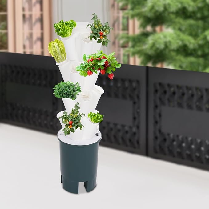 Hydroponic Growing System Indoor, 20-Hole Vertical Garden Planter Germination - Image 5