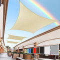 Royal Shade 10' x 20' Beige Rectangle Sun Shade Sail Canopy Outdoor Patio by RoyalShade