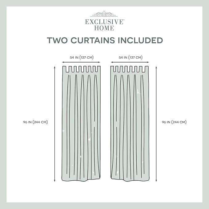 Exclusive Home Cabana Solid Indoor/Outdoor Light Filtering Hook-and-Loop Tab - Image 11