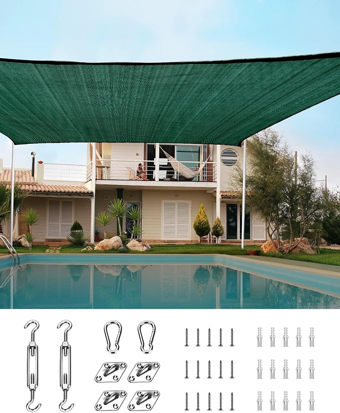 Quictent 20x26ft Sun Shade Sail by QUICTENT