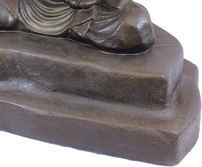 Emsco Group 92220 Lightweight Meditating Buddha Garden Statue - Image 5
