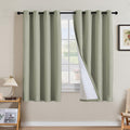 H.VERSAILTEX Linen Curtains 100% Blackout Curtains by HVERSAILTEX