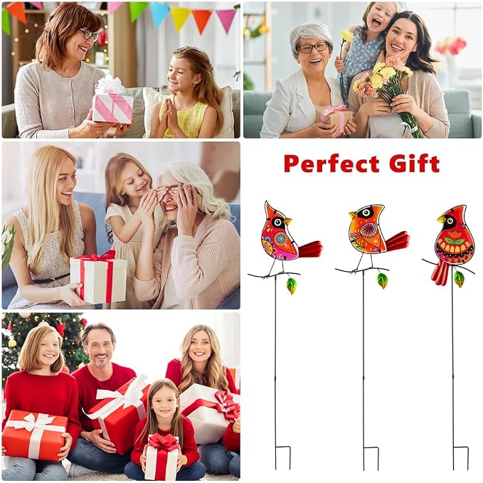 Decorative Garden Stakes, Waterproof Outdoor Decor Housewarming Present - Image 9