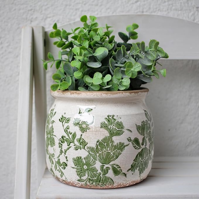 Tuscan Ceramic Indoor Plant Pot & Vase - Image 7