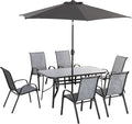 Outsunny 8 Pieces Patio Furniture Set by Outsunny