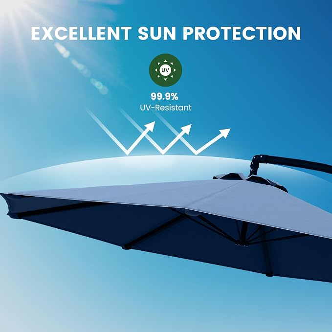 OLILAWN 10ft Patio Umbrella - Image 4