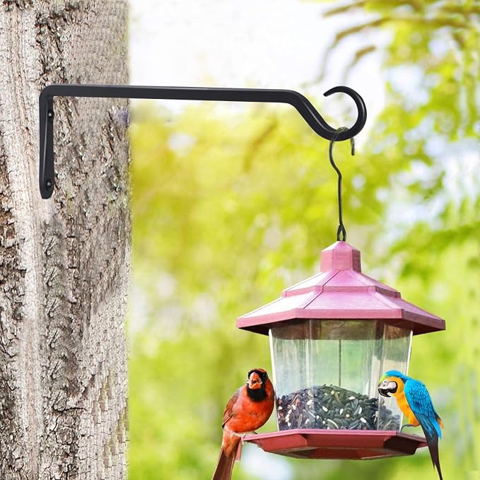 12inch 4 Pack Plant Hanger, Sturdy Hanging Plant Hangers Outdoor, Bird Feeder - Image 7