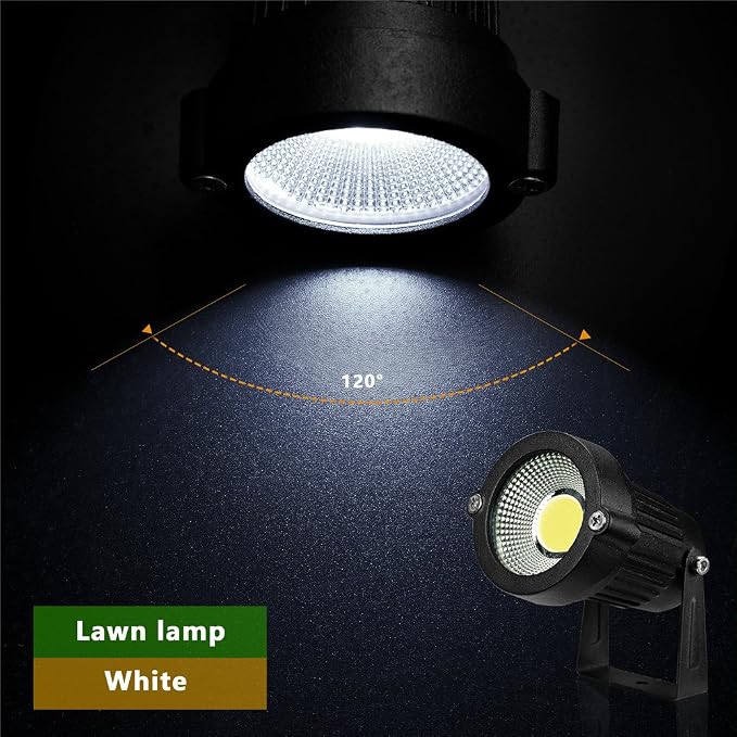 Z Outdoor Landscape LED Lighting 5W Waterproof Graden Lights COB Led Spotlights - Image 3
