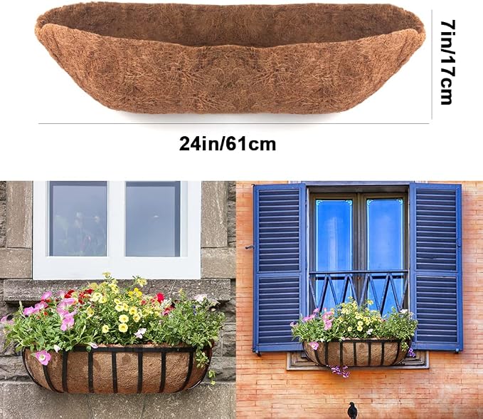 2 Pack Trough Coco Liner Fiber Replacement - Image 6