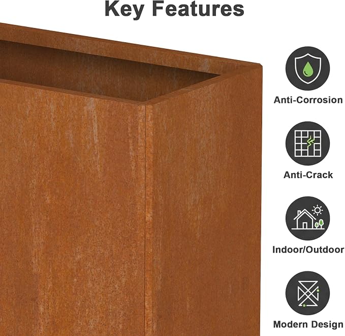 Corten Steel Planters - Image 3