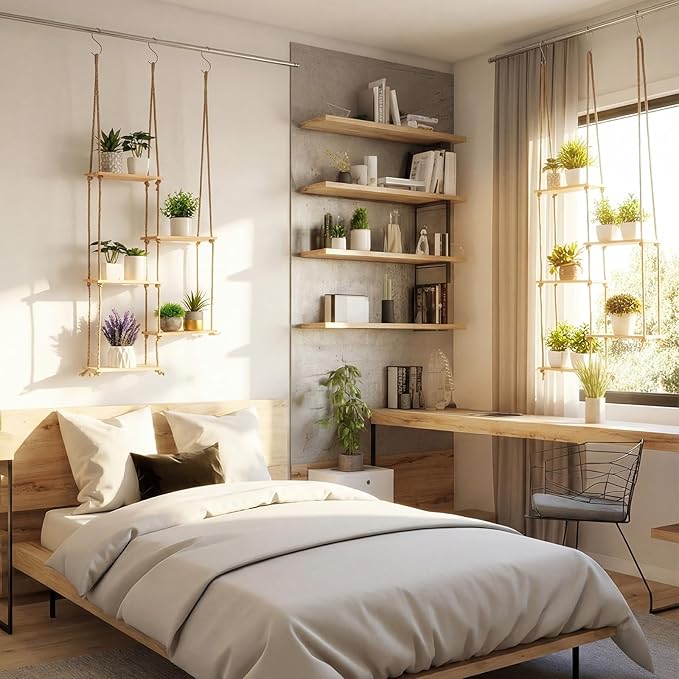 Novabright Window Hanging Plant Shelf - Image 6