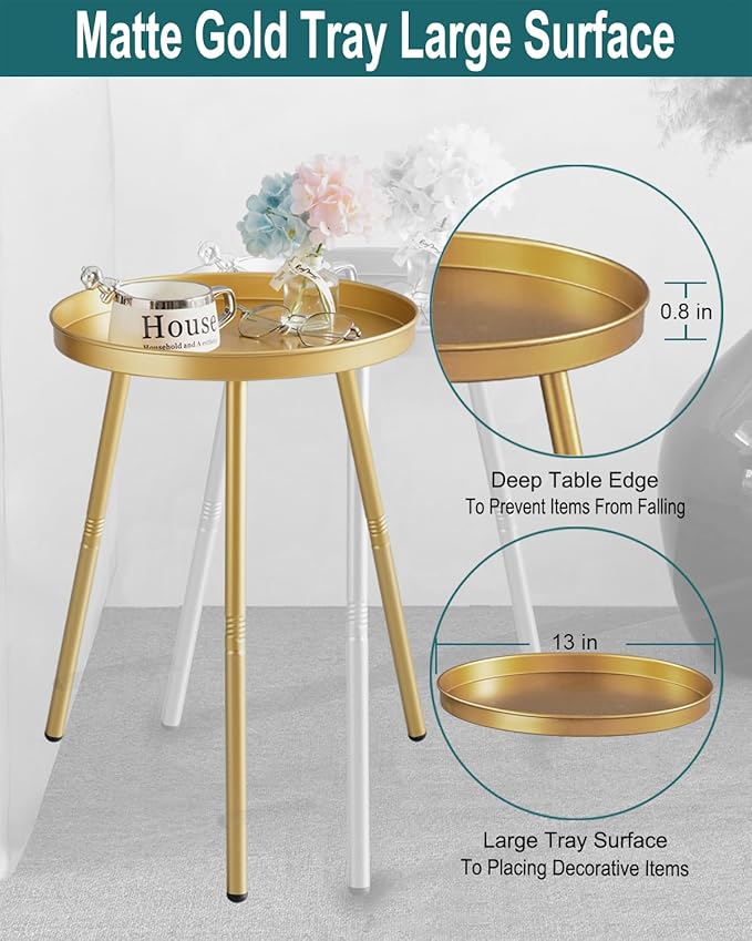 AOJEZOR Side Table: End Table for Any Room - Image 3