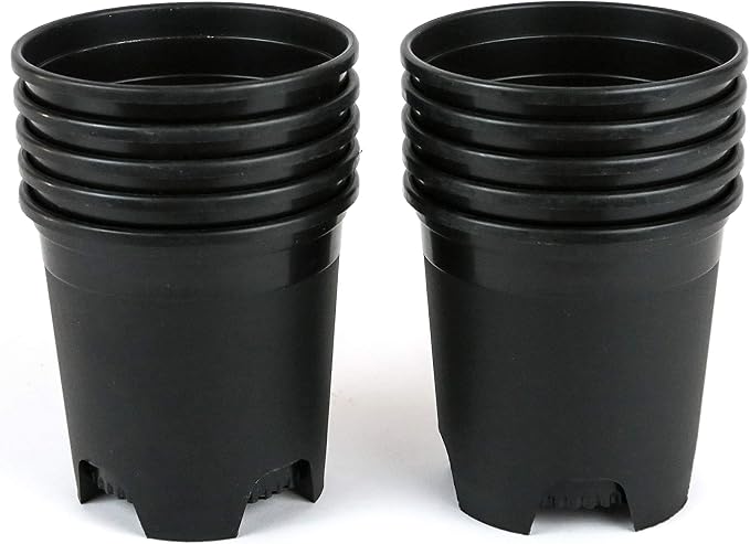 4.5 Inch Nursery Pot Plastic Planters - Image 2