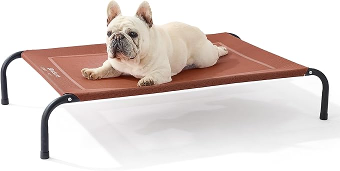 Bedsure Outdoor Elevated Dog Bed Medium Size Dog, Portable Indoor & Outdoor by BEDSURE