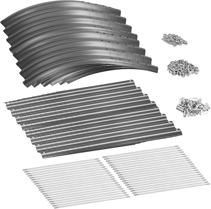 Land Guard 8×2×2ft Galvanized Raised Garden Bed Kit, Raised Garden Boxes Outdoor - Image 3