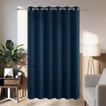 Joydeco Blackout Patio Sliding Door Curtains 84 Inches Long, Grommet Privacy by JOYDECO