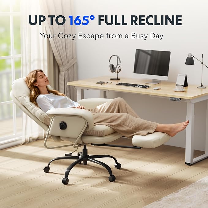 FLEXISPOT Luno 2-in-1 Chaise Lounge Chair Indoor - Image 6